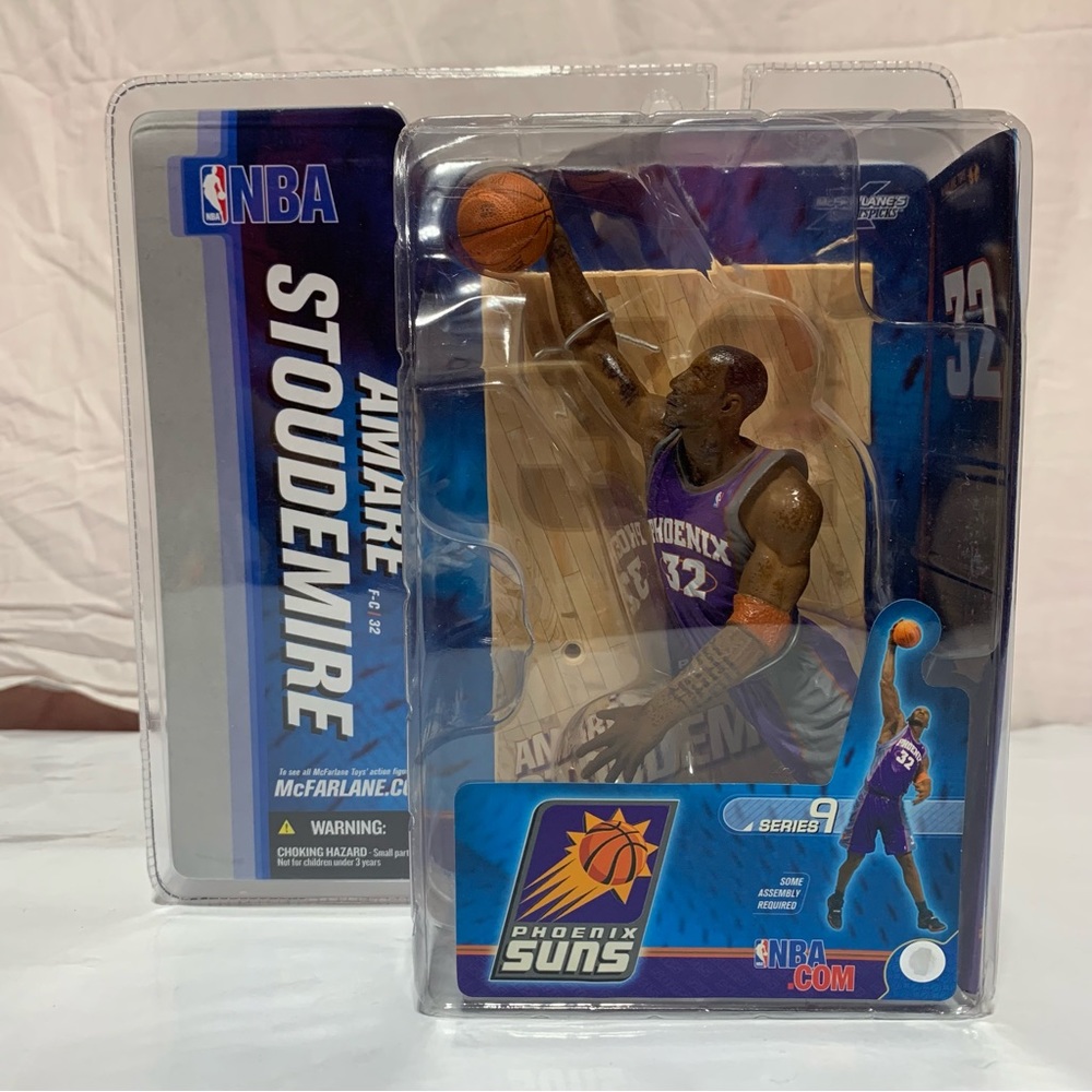 McFarlane NBA Sportspicks #32 Amaré Stoudemire Phoenix Suns Series 9 Figure New
